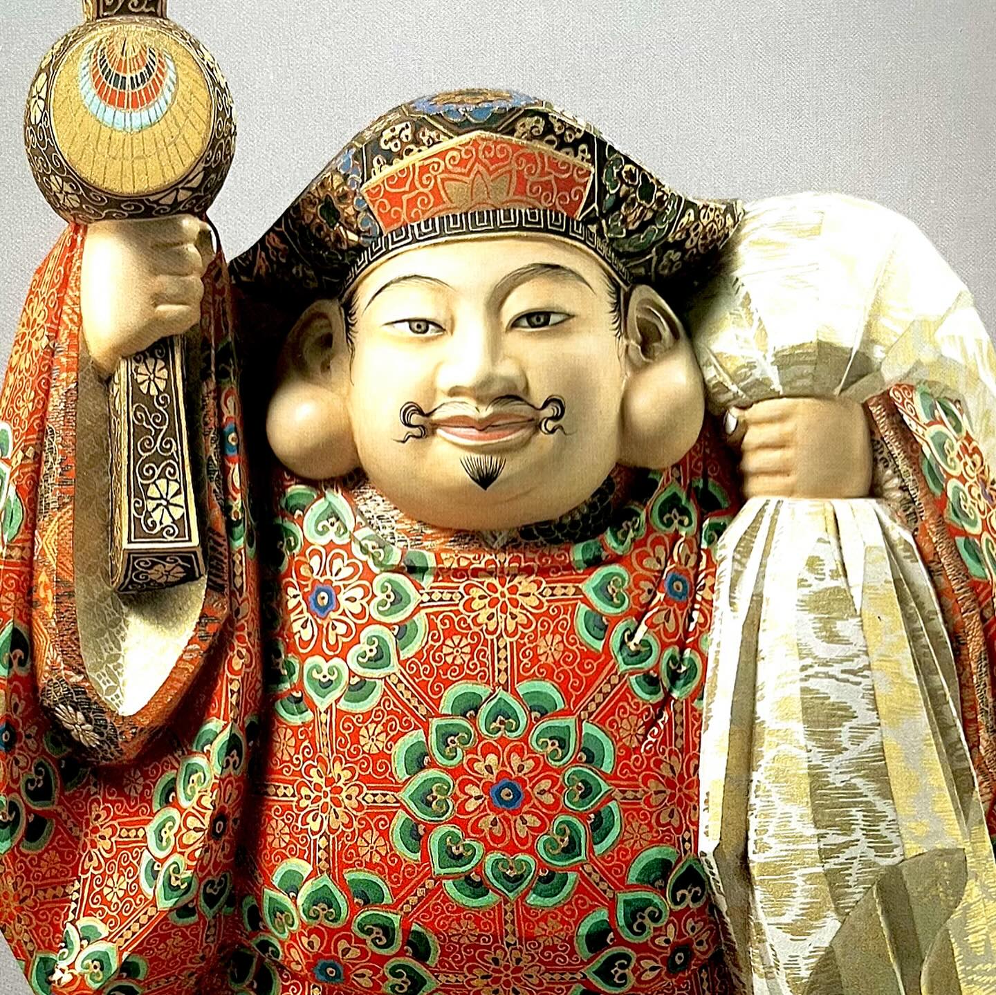 表情に魅力のある 大黒天 木彫 | 篁千礼 Chihiro Takamura | 彫刻 