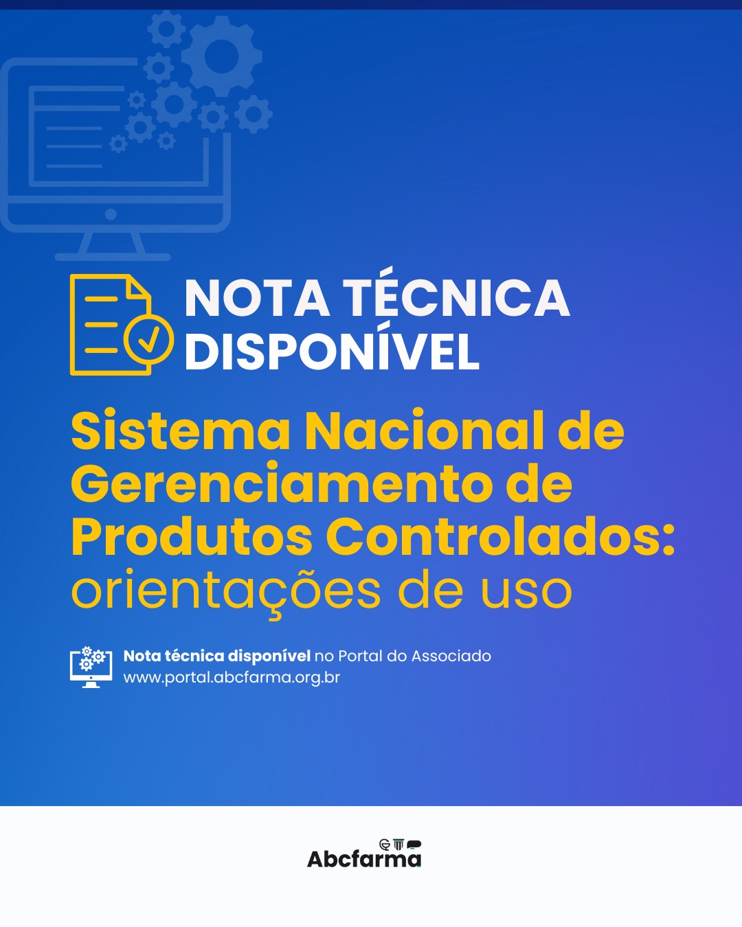 Abcfarma - 📚 O SNGPC é um sistema essencial para o... | Facebook