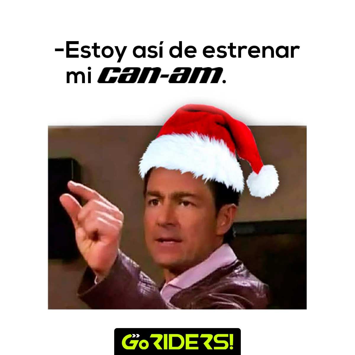 Go Riders - 🎁🎄😎 Yo en la oficina presumiendo mi aguinaldo.... | Facebook
