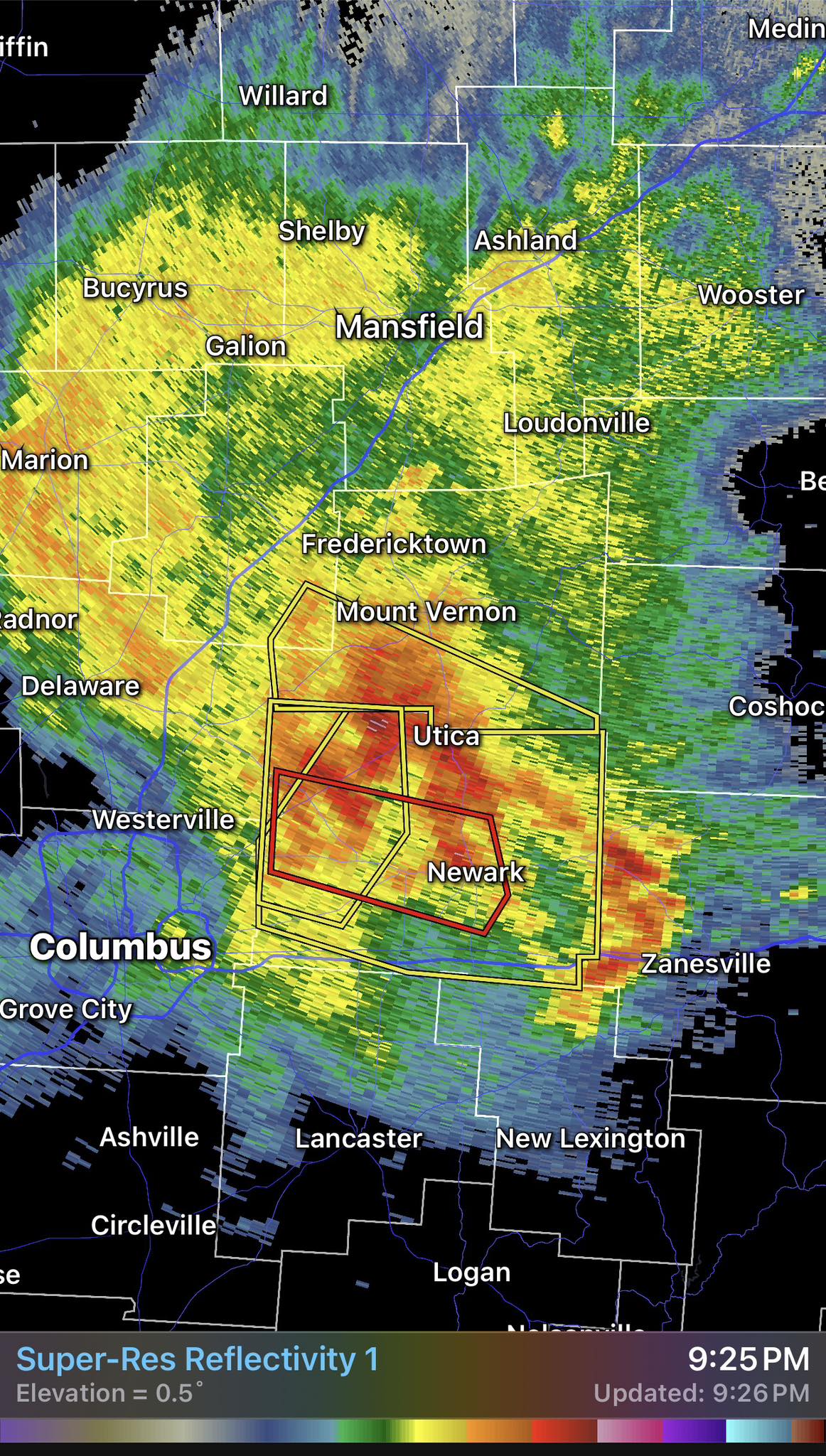 🌪️ TORNADO WARNING A tornado warning is in effect for CENTRAL