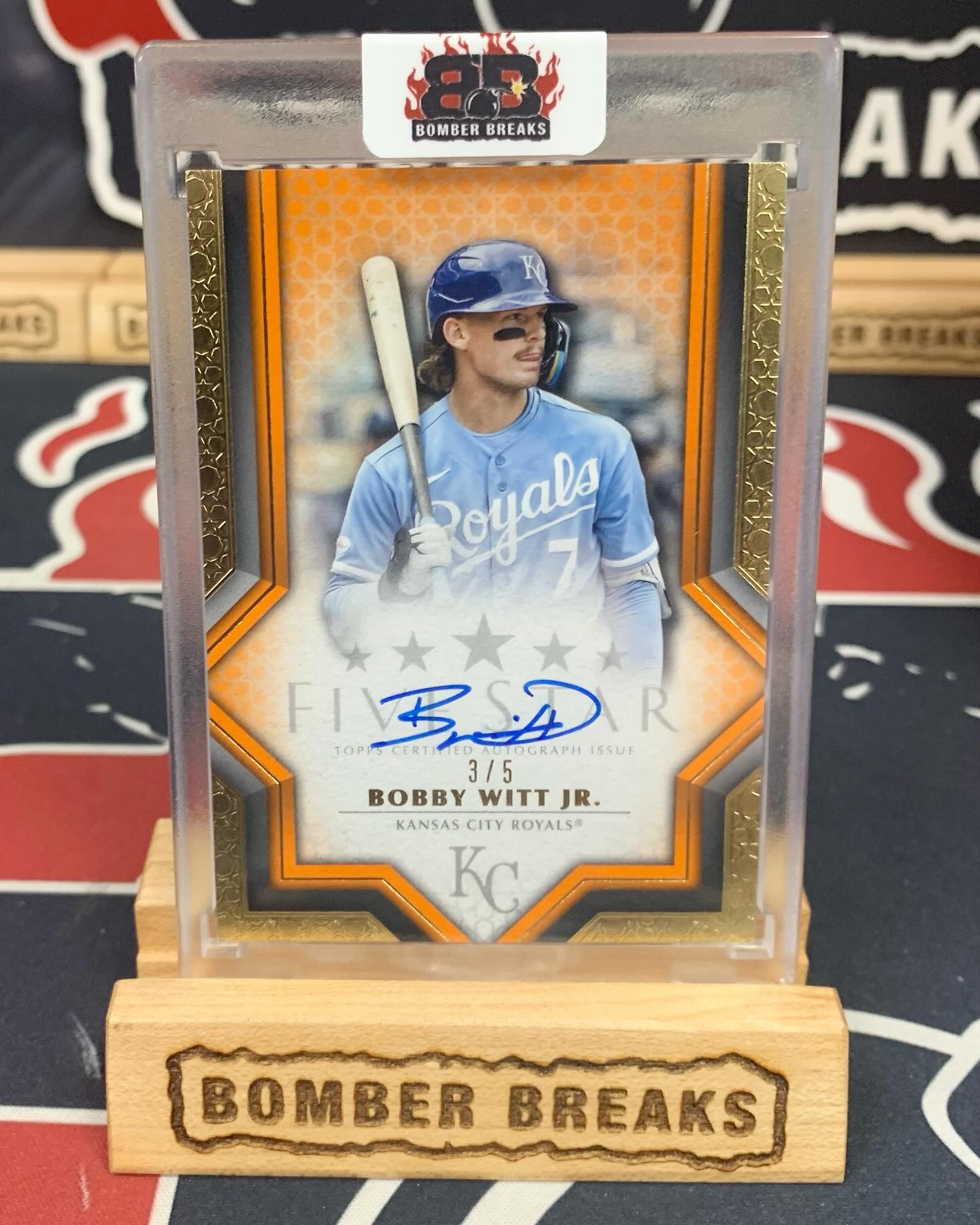 Bobby Witt Jr. Topps Dynasty /5 What a perfect autograph ?