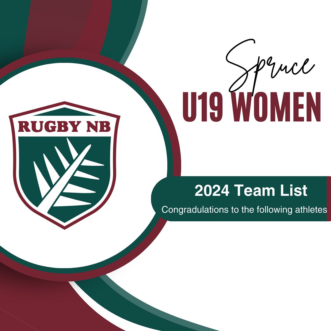Rugby NB - Congratulations to the following athletes who... | Facebook
