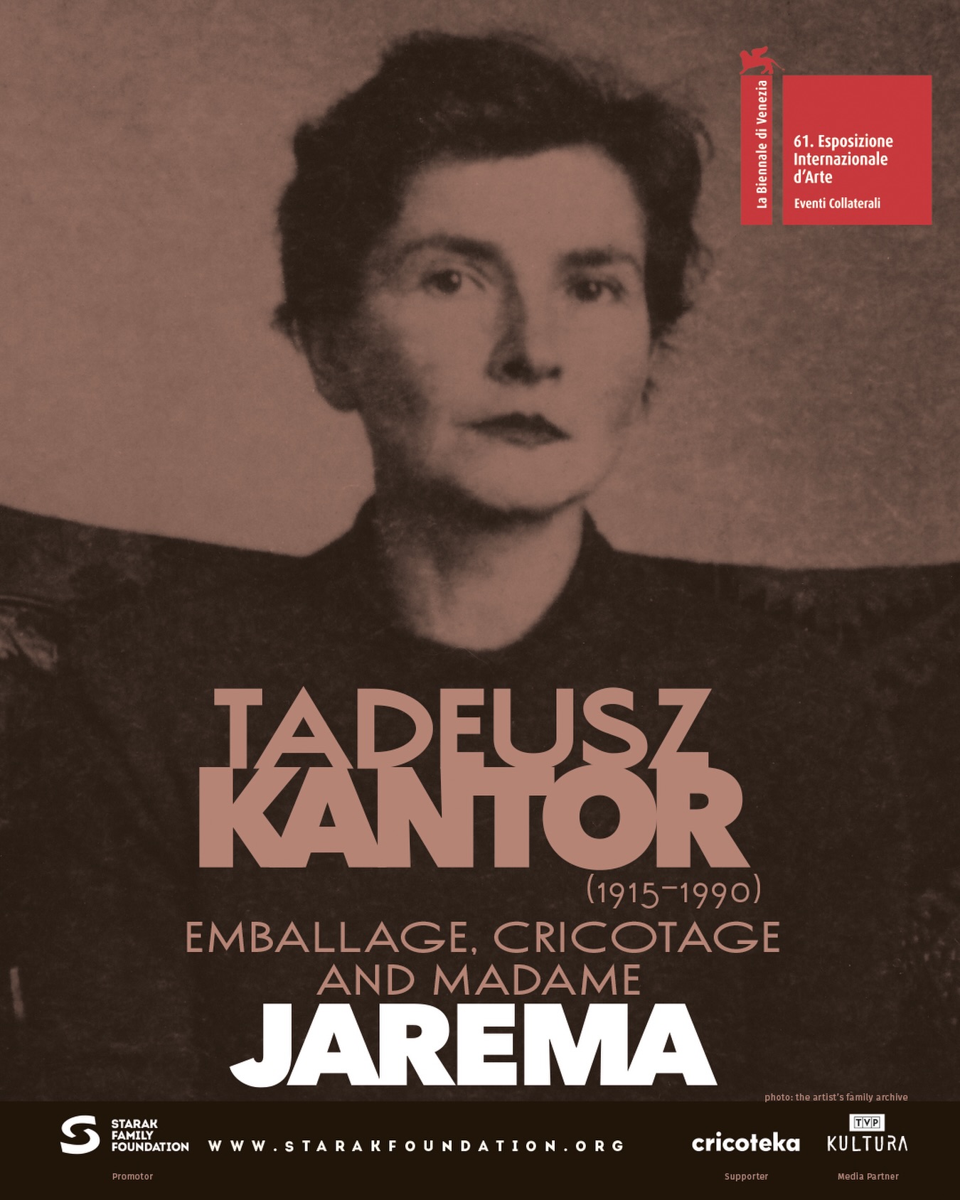 Tadeusz Kantor (1915–1990). Emballage, Cricotage and Madame Jarema 