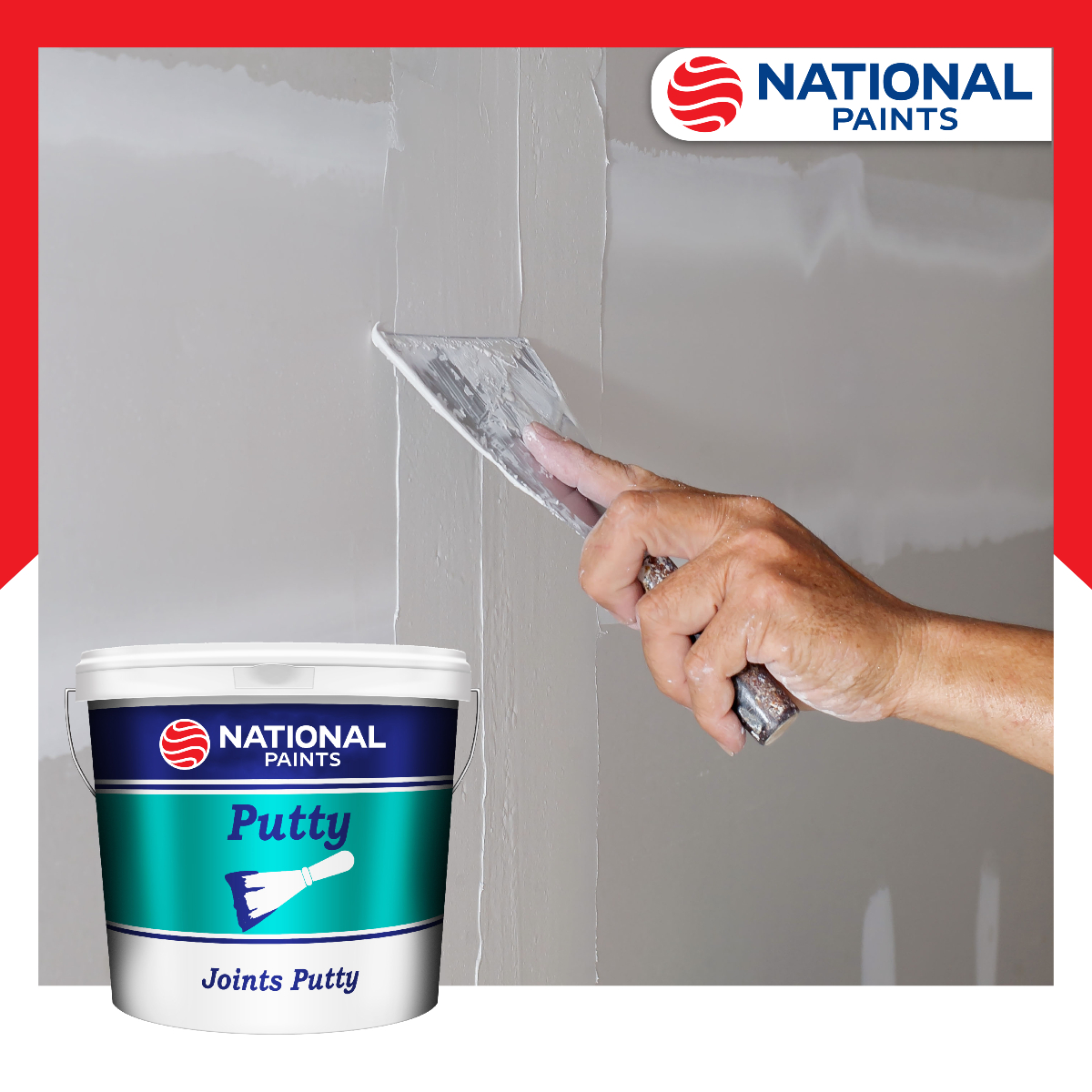 Joints Putty معجونة الفواصل من... - National Paints Jordan | Facebook