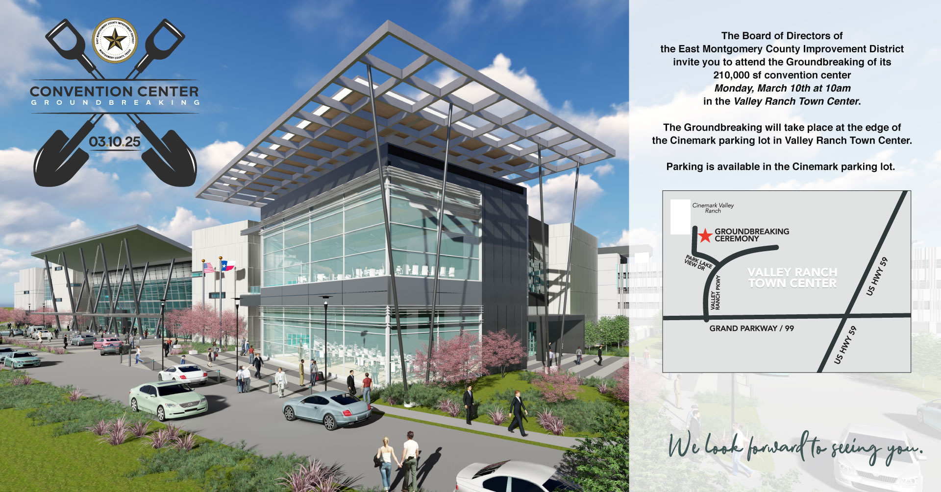 EMCID Convention Center Groundbreaking Ceremony