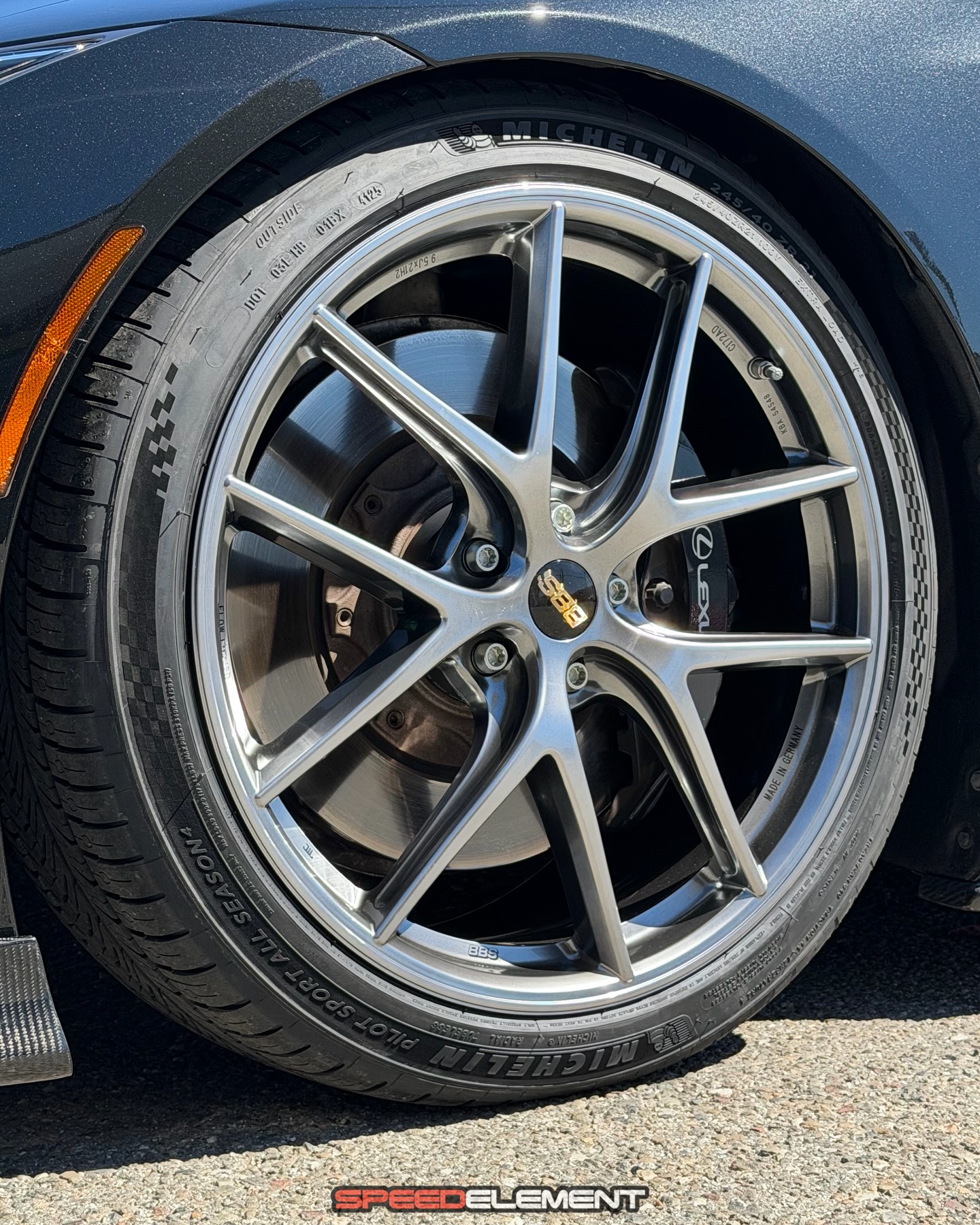 Fitted up this '18 LC500 with BBS CI-R Unlimited 21x9.5 | 21x10.5