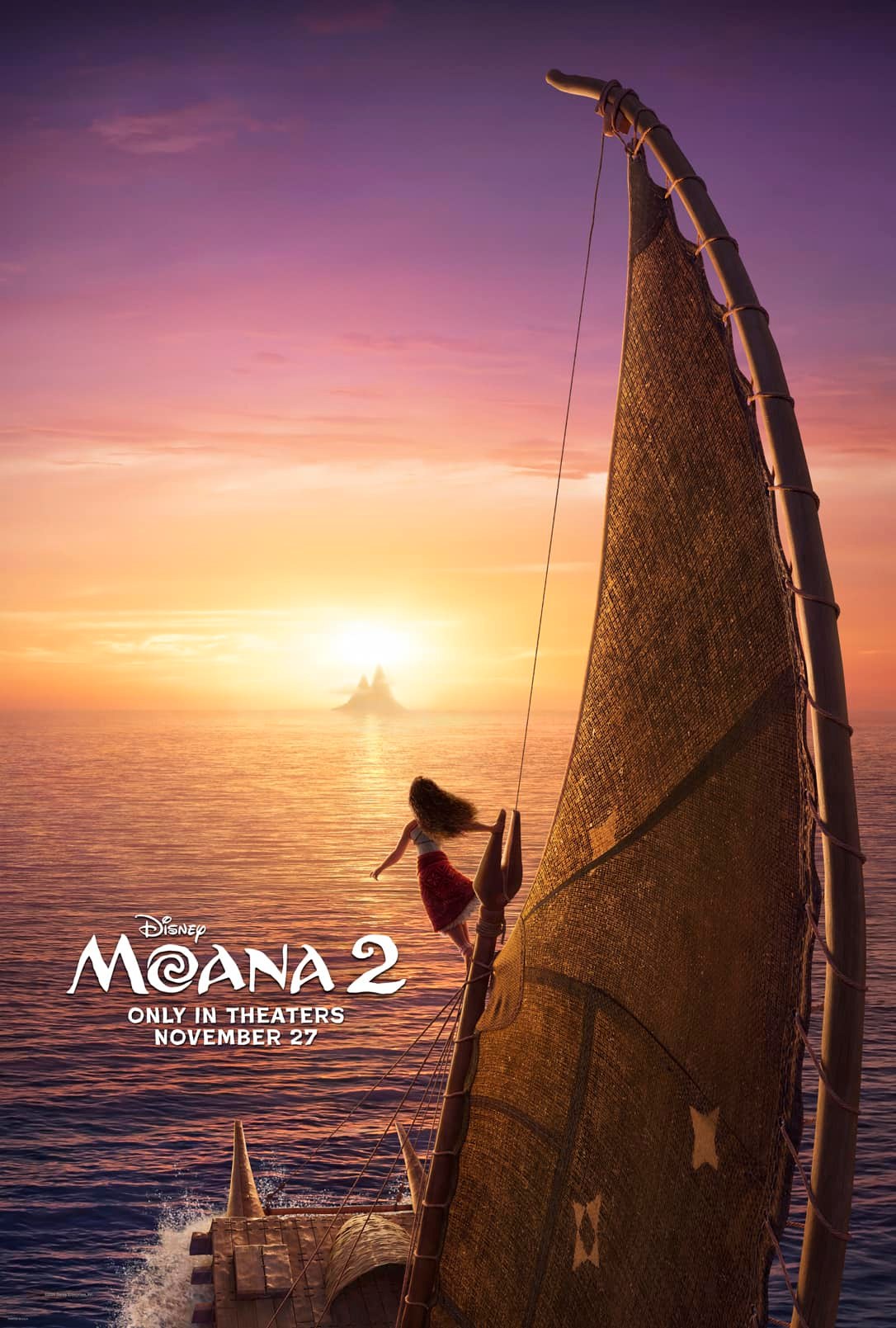 Moana 2 official poster just dropped! #D23 #Moana2