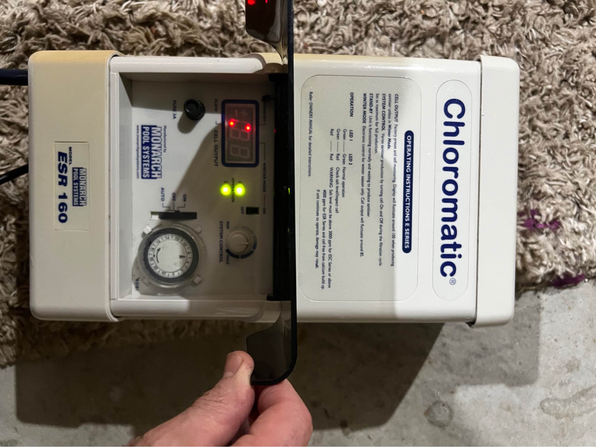 ChloroMatic ESR160 Pool Chlorinator Controller – Working - Pools & Spas ...