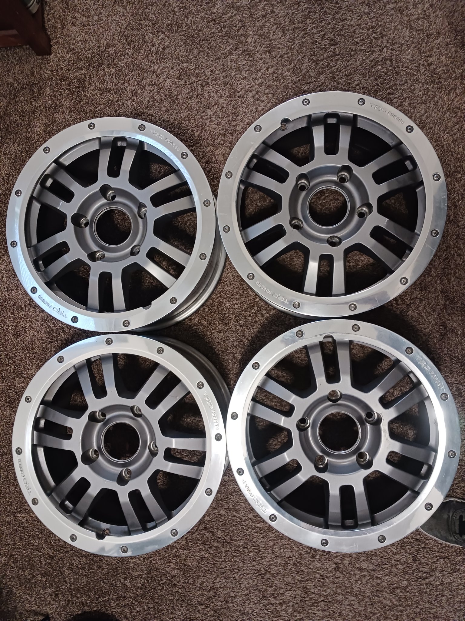 TRD Rock Warrior Toyota Tundra Wheels Rims Center Caps - Car Wheels ...