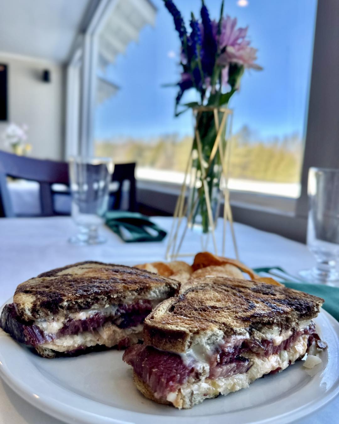 Alpine - Satisfy your hunger with our classic Reuben on rye stacked ...