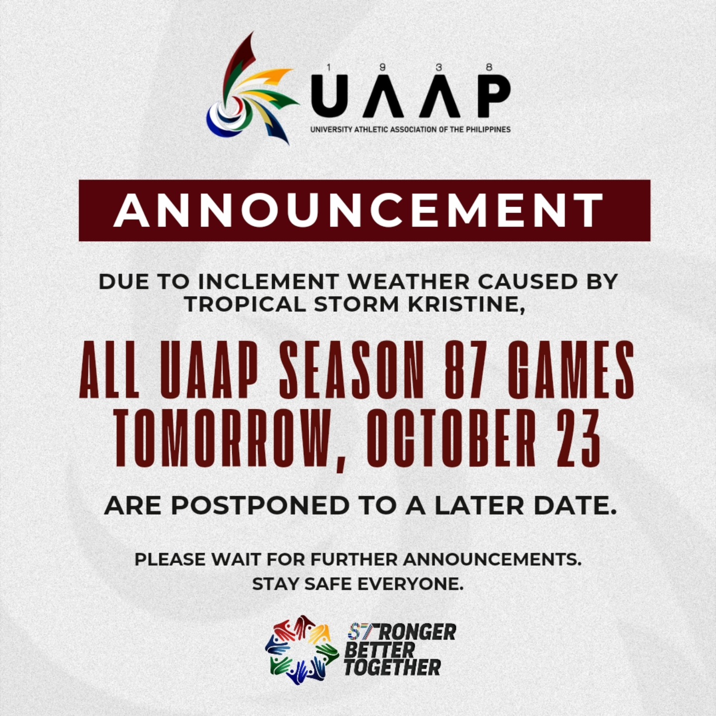 Pilipinas Live - HEADS UP UAAP FANS 📢 All #UAAPSeason87...