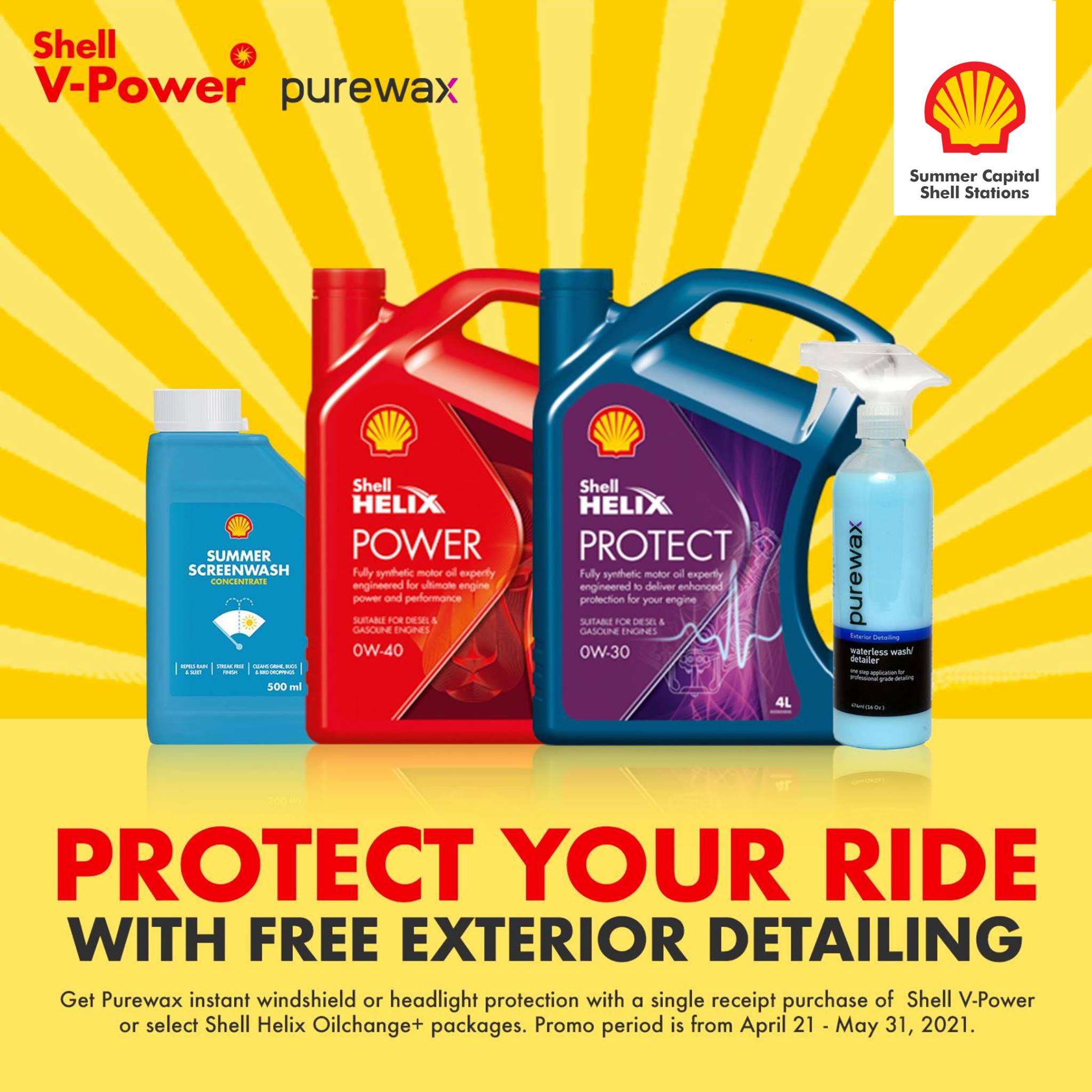 Protect your ride inside &... - Summer Capital Shell Stations | Facebook
