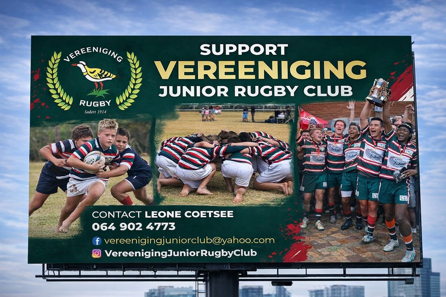Vereeniging Junior Rugby Club | Vereeniging SP