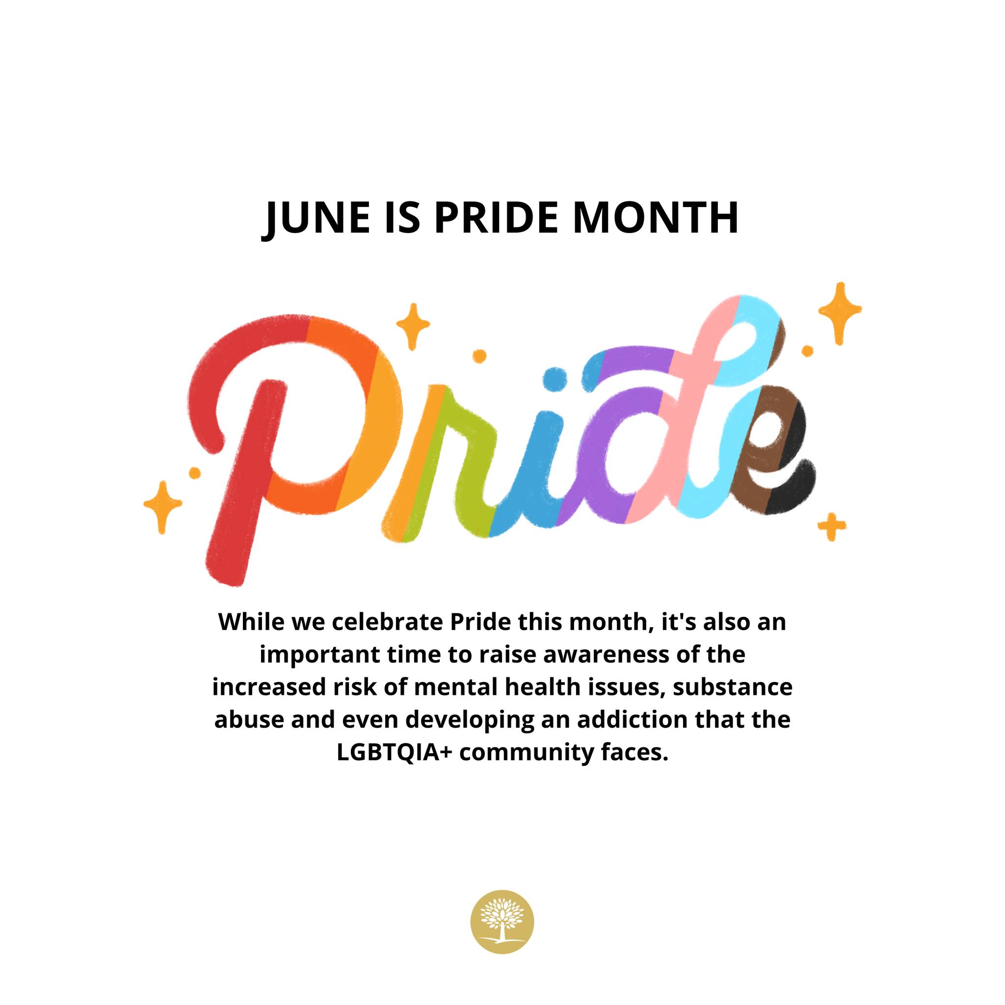 June is Pride Month and while it's a time for celebration, it's also an ...