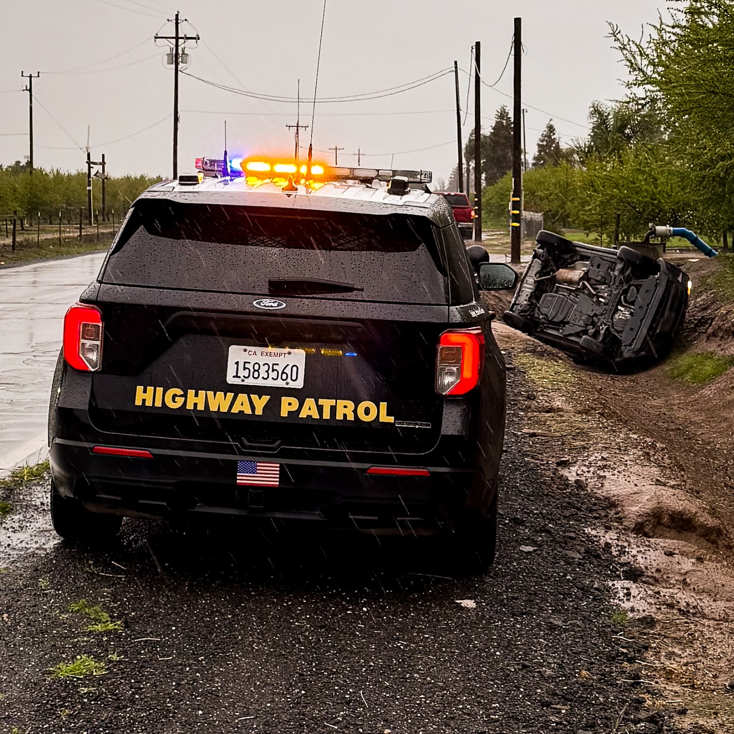 CHP - Earlier this week, the driver of this vehicle lost control while ...