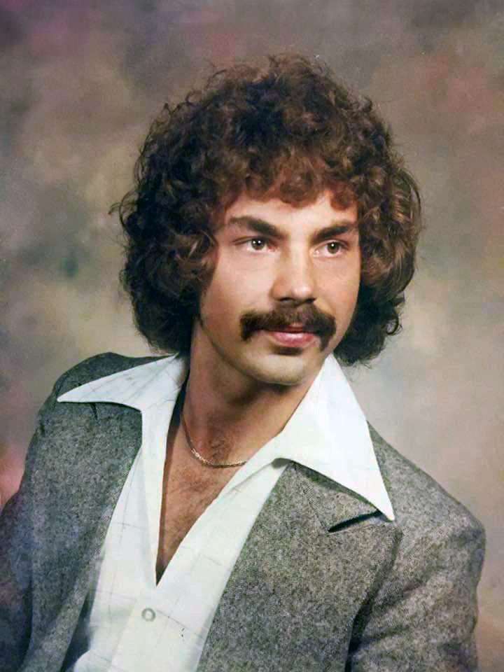 Rob Gavagan - This is a 17-year-old’s yearbook photo in...