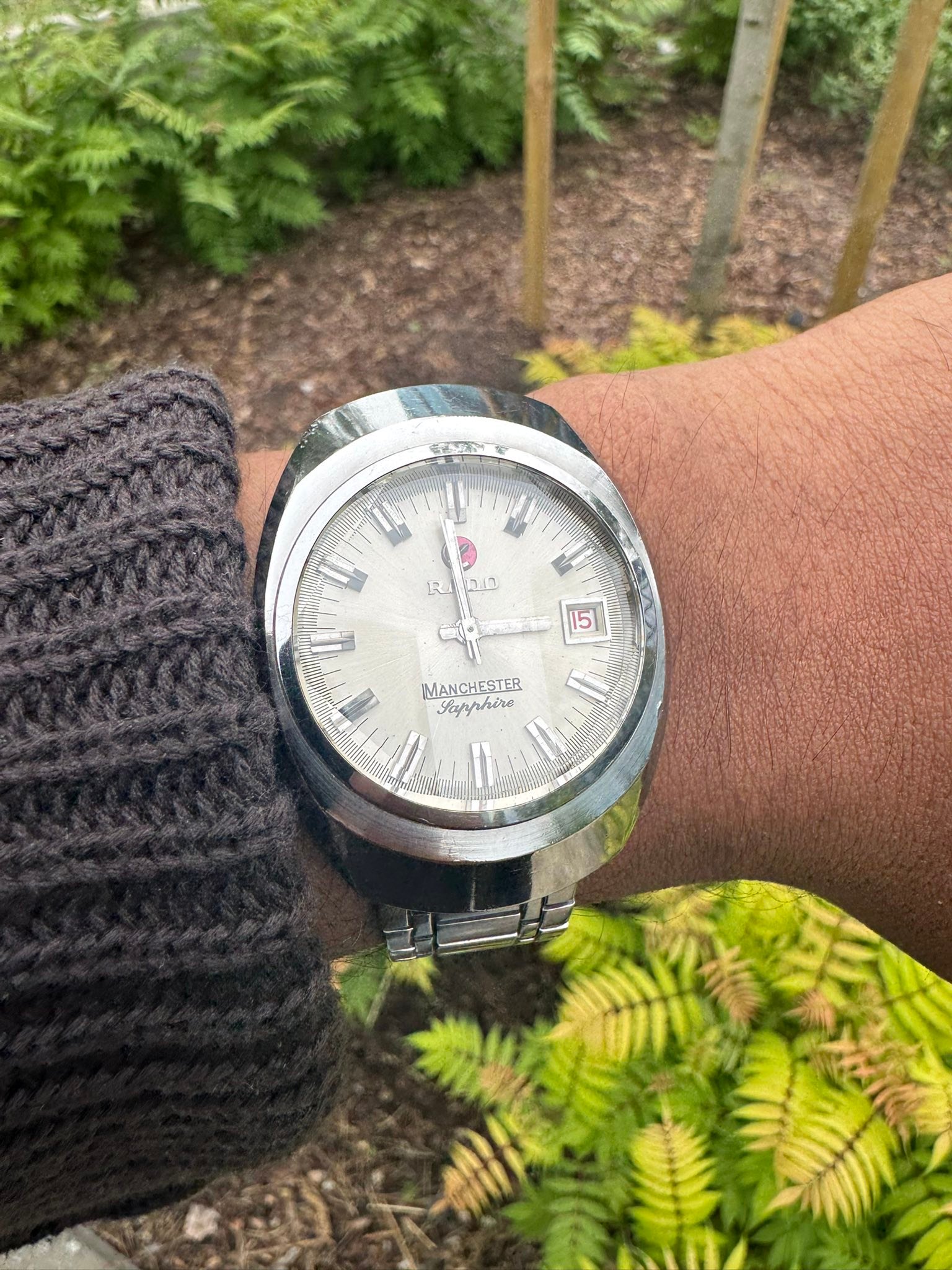 Rado Manchester sapphire Got it from Japan