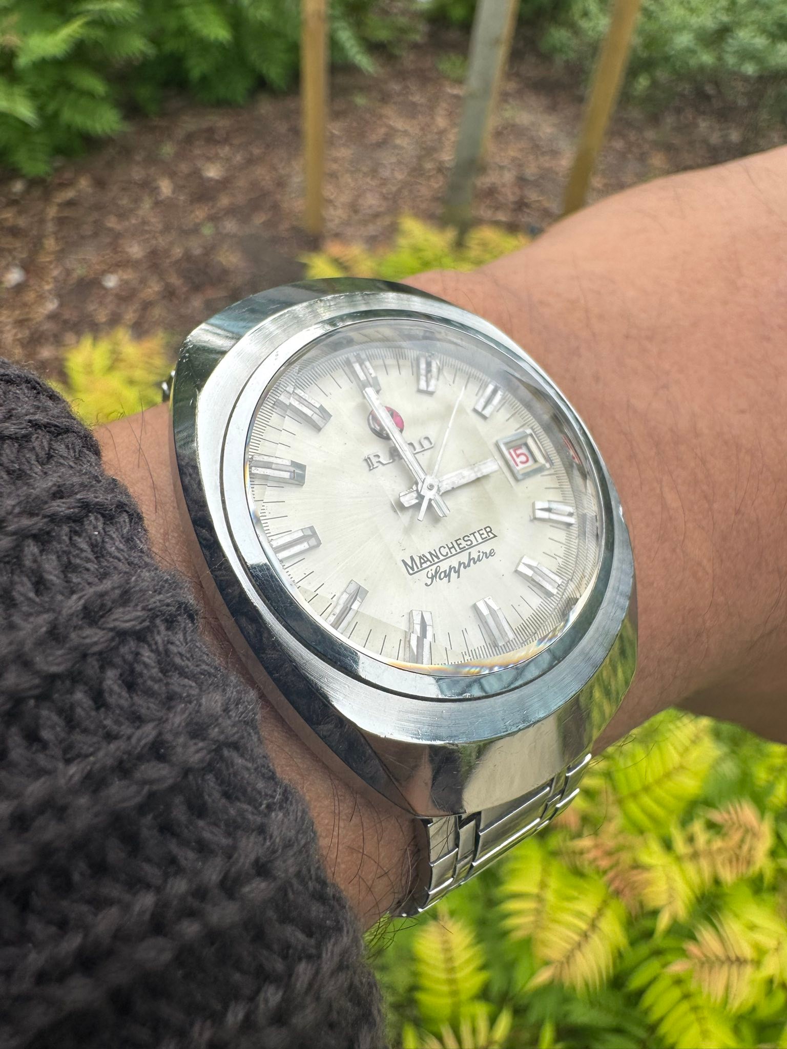 Rado Manchester sapphire Got it from Japan