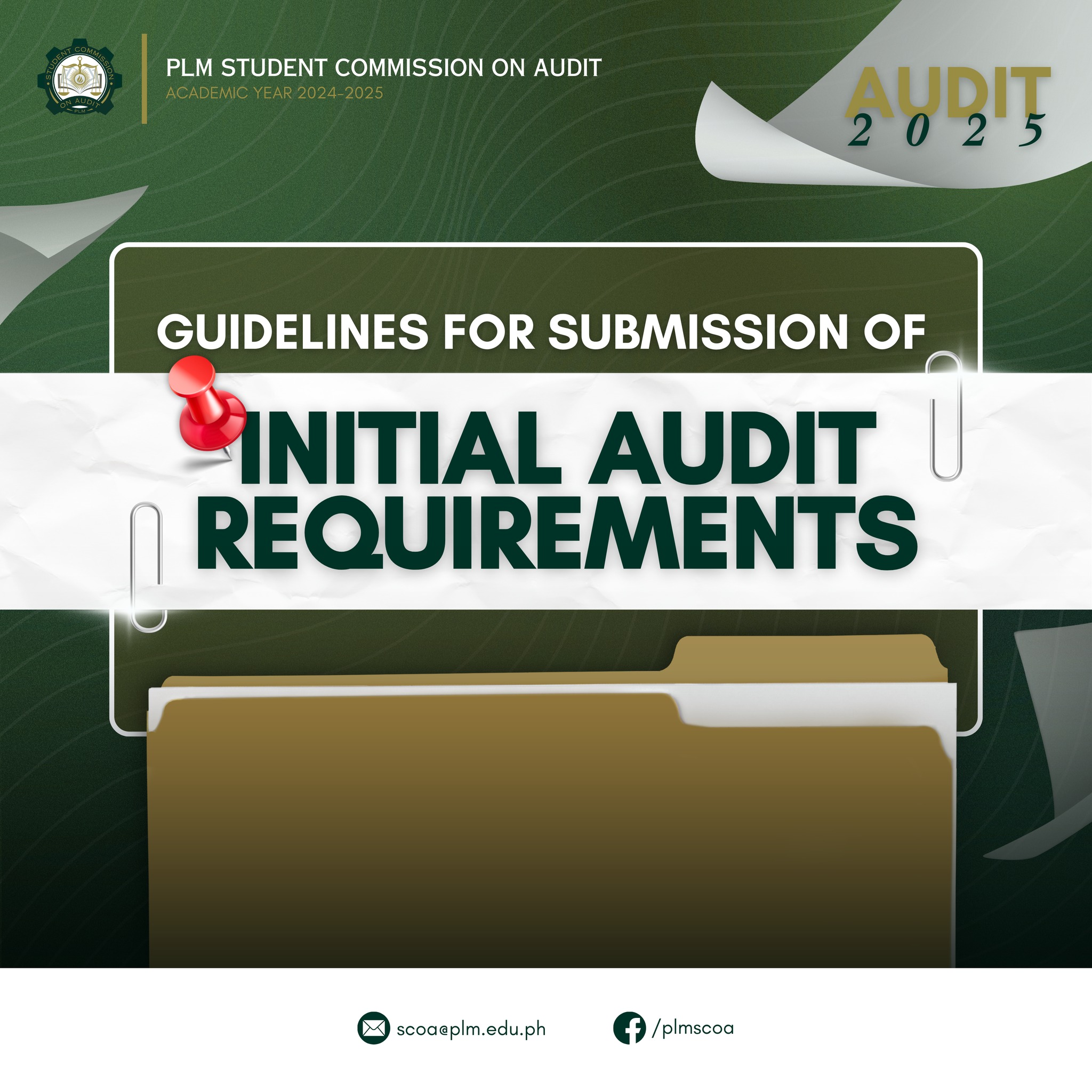 PLM Student Commission... - PLM Student Commission on Audit