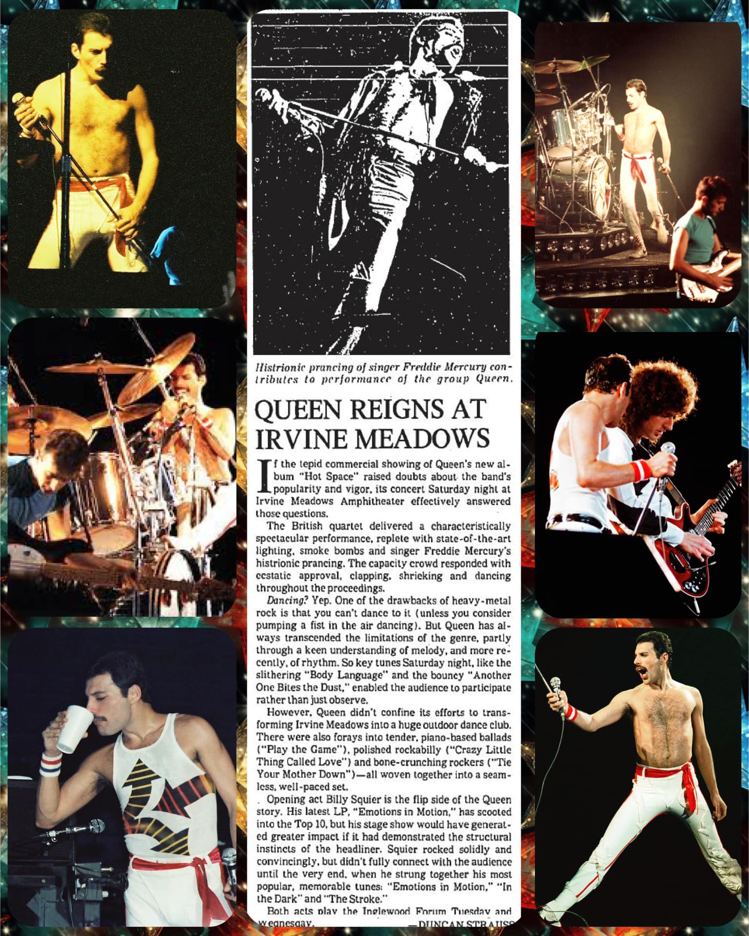 7 August 1982 - Queen rocked out to 18,000 fans at the Riverfront
