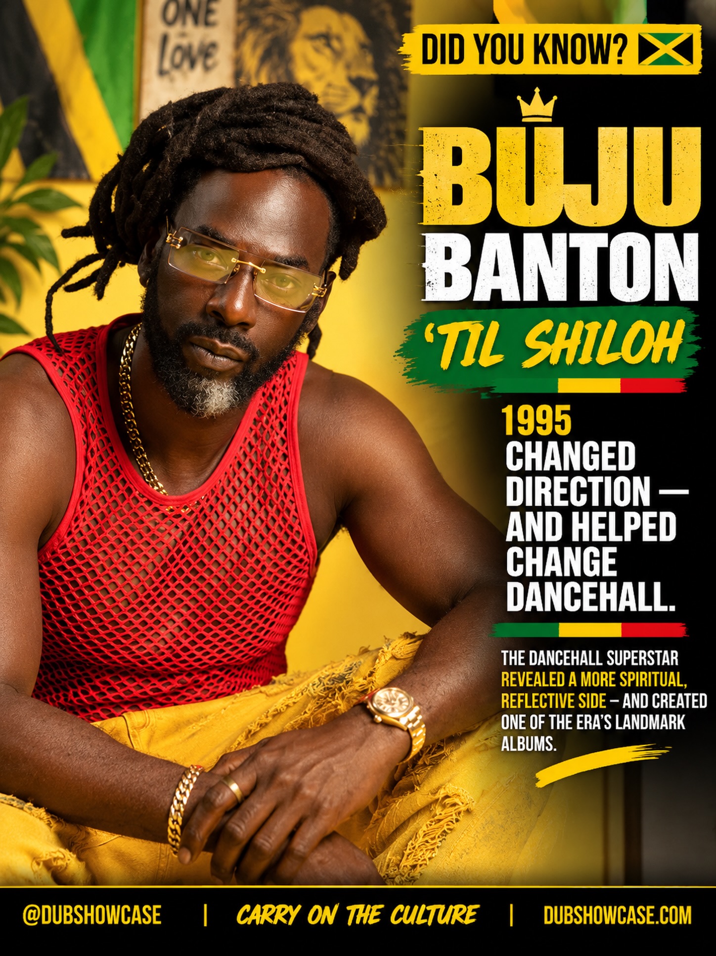 18 July 1995, 30 years ago today, Buju Banton released “Til