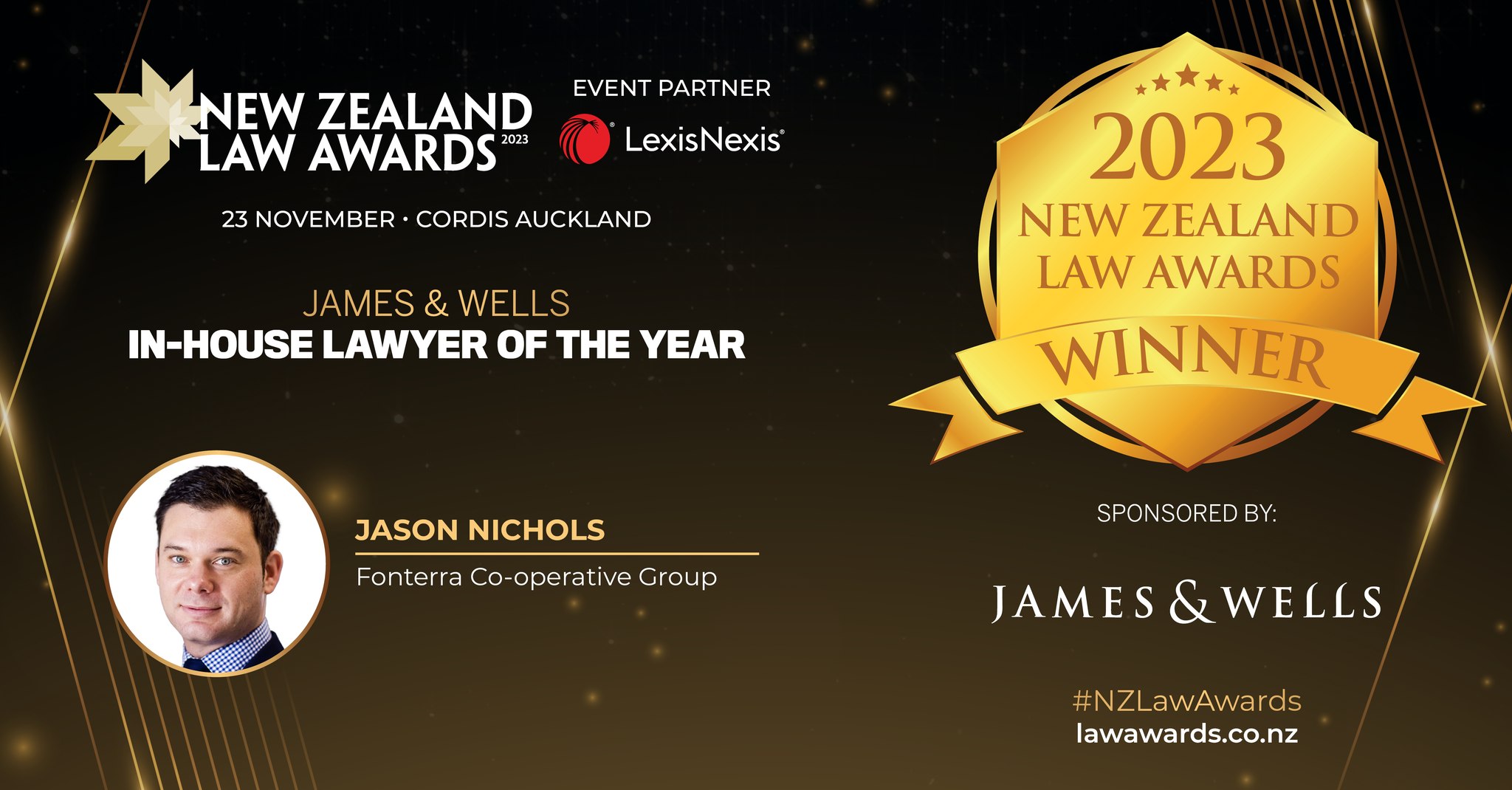 NZ - 🎉 Congratulations to Jason Nichols from Fonterra Co-operative ...