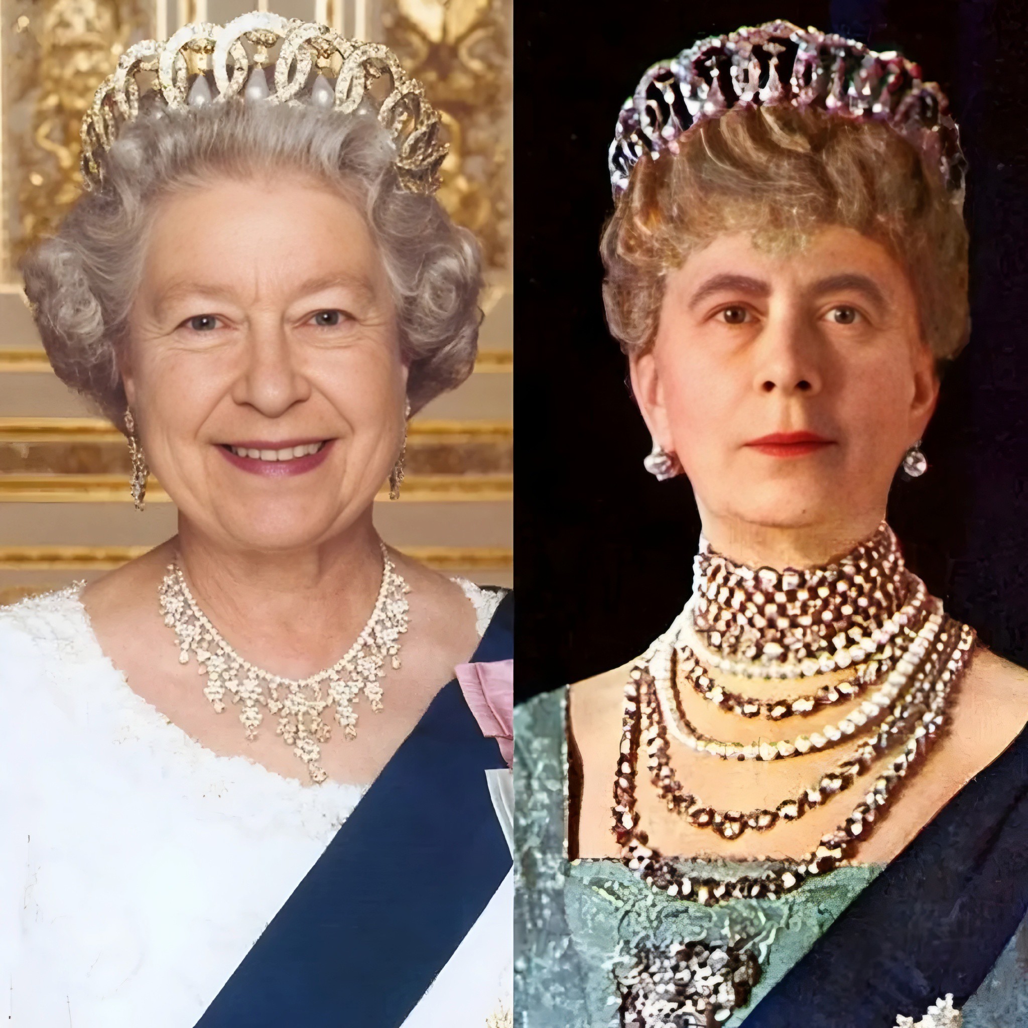 World - Her Majesty Queen Elizabeth II and Prince Phillip arriving 