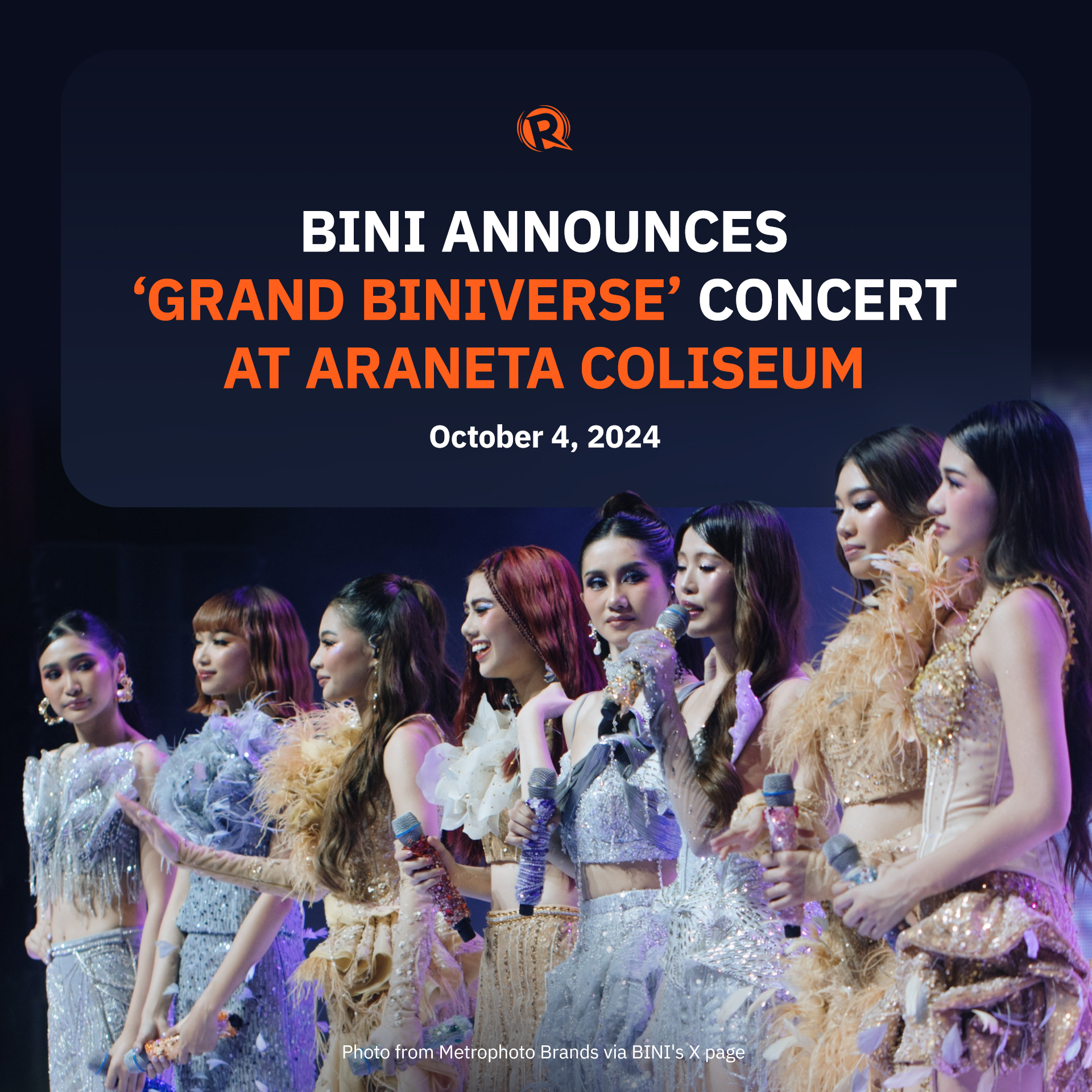 Rappler - THE BINI ARANETA CONCERT IS HAPPENING, BLOOMS! 🌸...