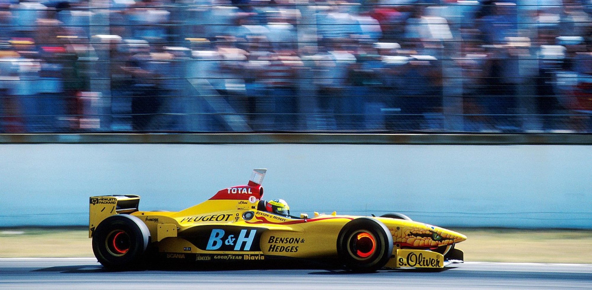 Ralf Schumacher, Benson & Hedges Total Jordan 197 - Peugeot A14 