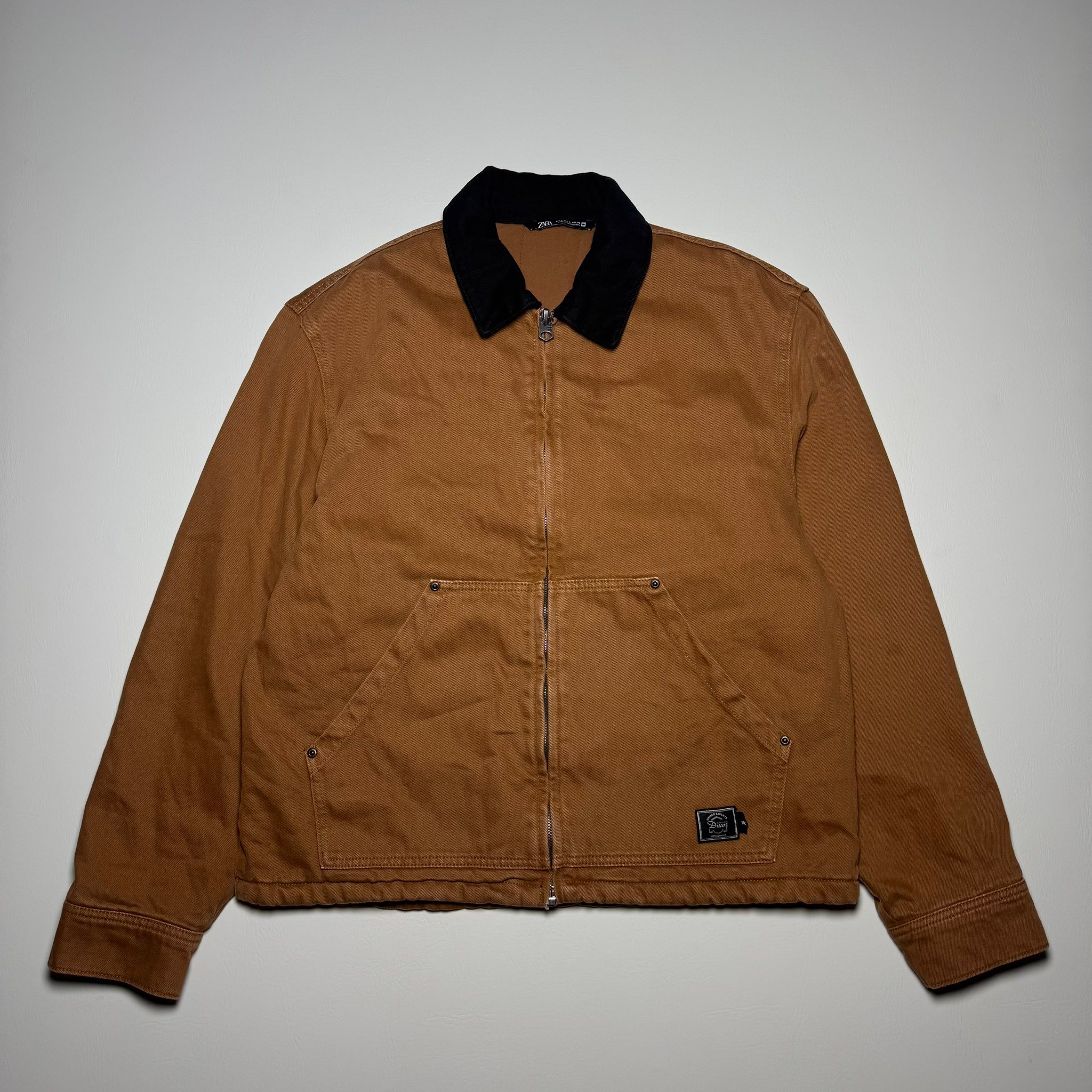 ZARA DETROIT PADDED WORK JACKET