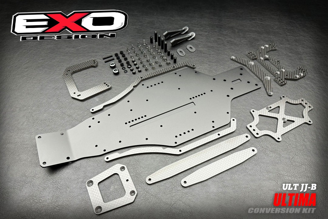 Hi Everyone, The Kyosho `87 JJ Ultima conversion kit is back in