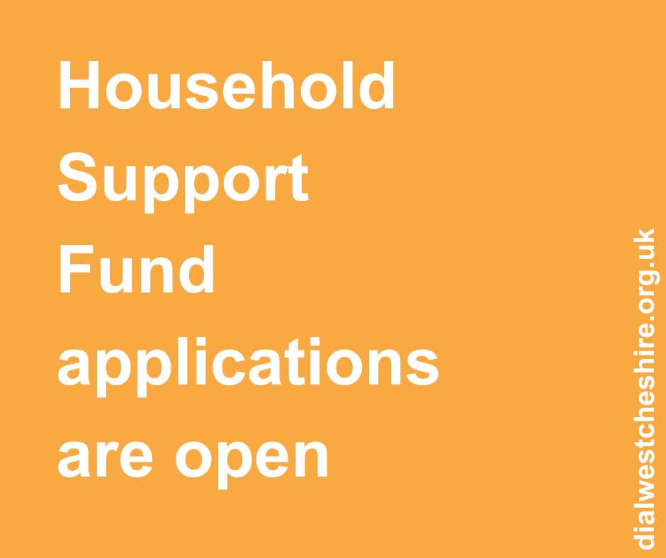 Dial - Household Support Fund applications are now open. To find out if ...