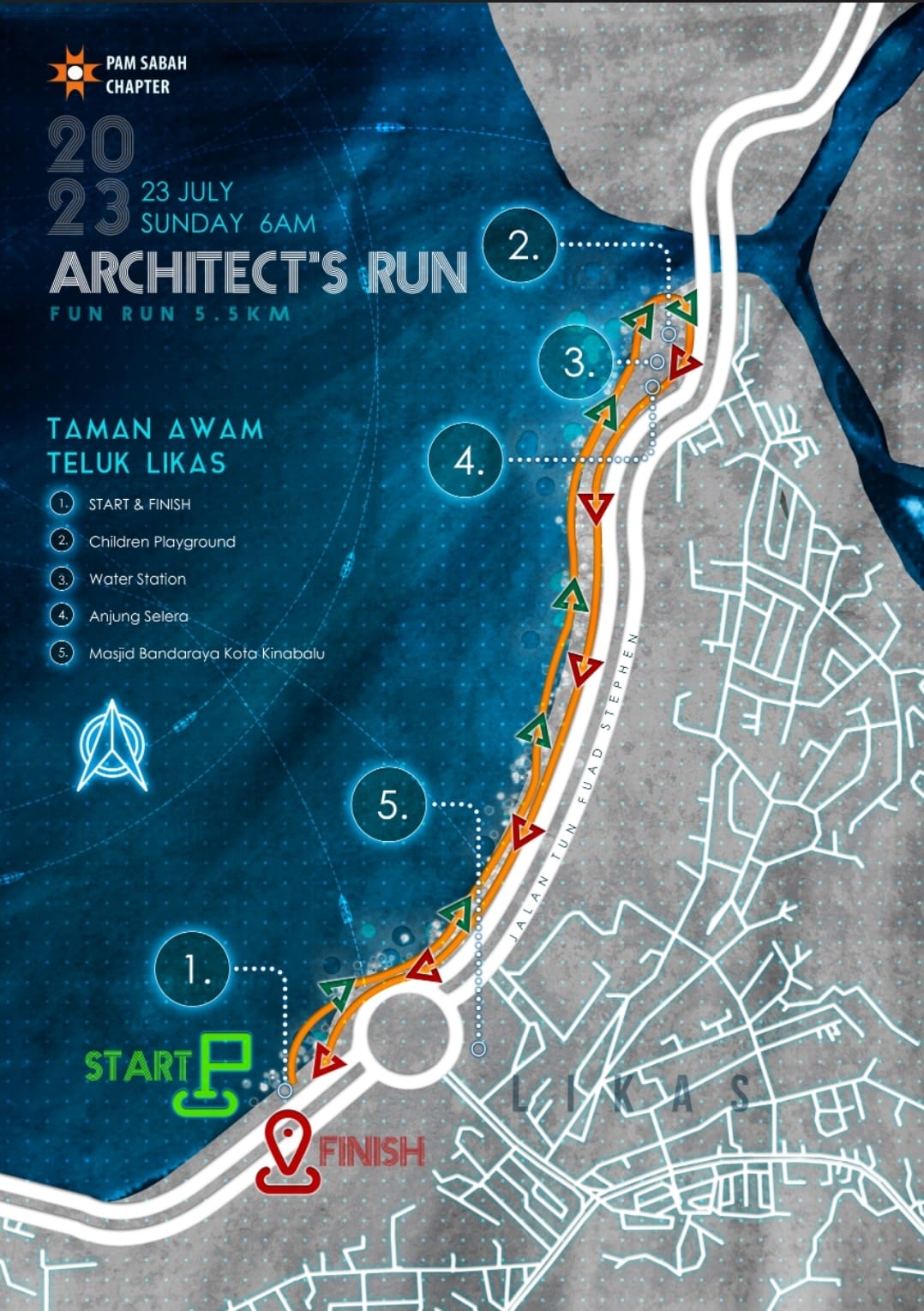 The easy-peasy fun route! Start... - Architect's Run 2025 | Facebook