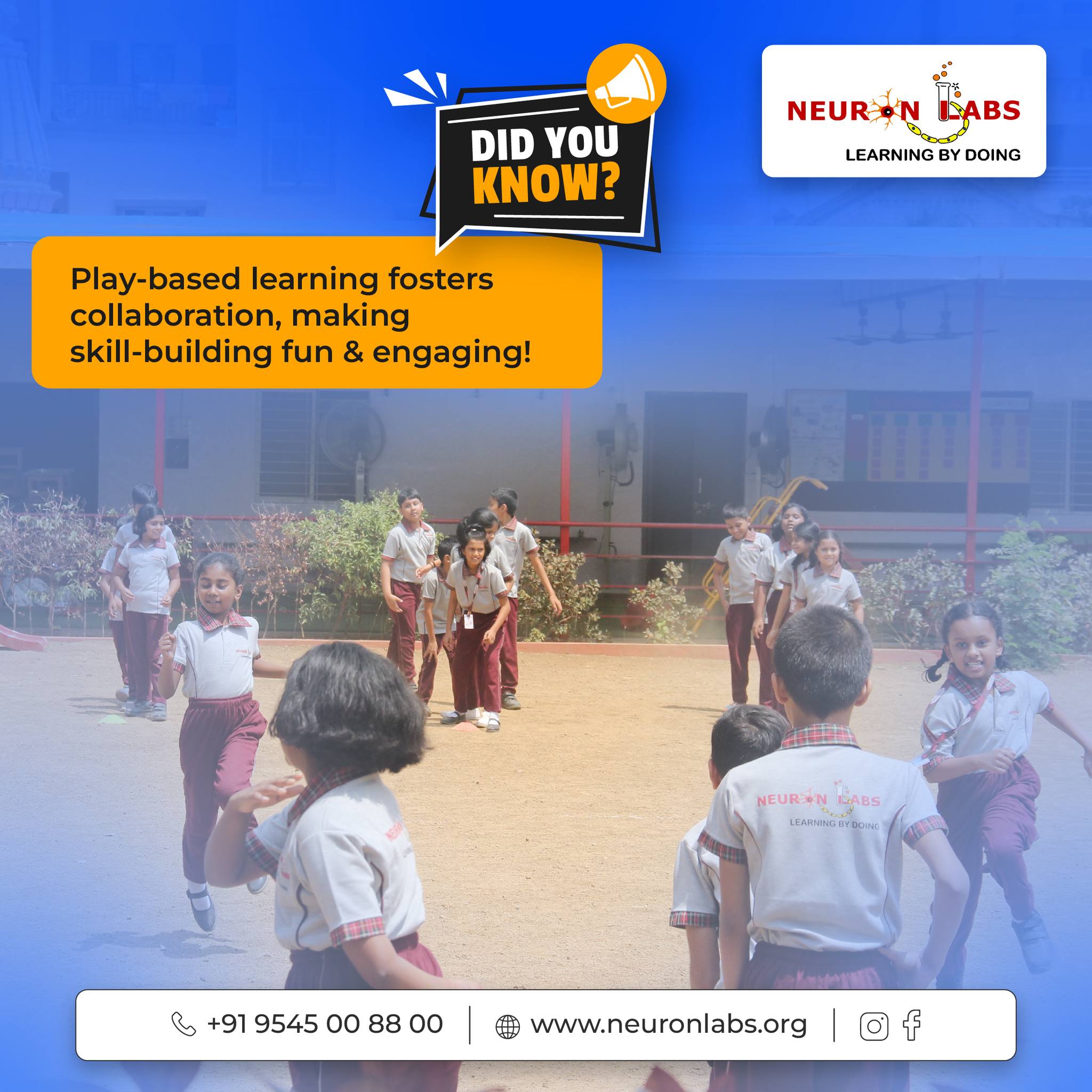 Neuron - Did You Know?🤔 Play-based learning is a powerful approach that ...