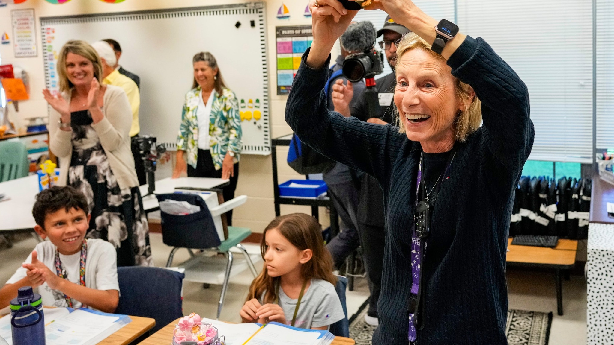 Meet the six educators surprised by the Golden Apple Prize Patrol