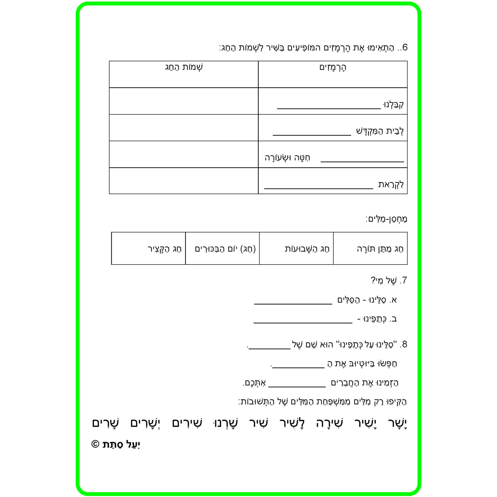 יעל סתת - סופרת ילדים ומשוררת - 🍏🍎🍏 הִתְרַגְּשׁוּת חֲגִיגִית/ יָעֵל ...