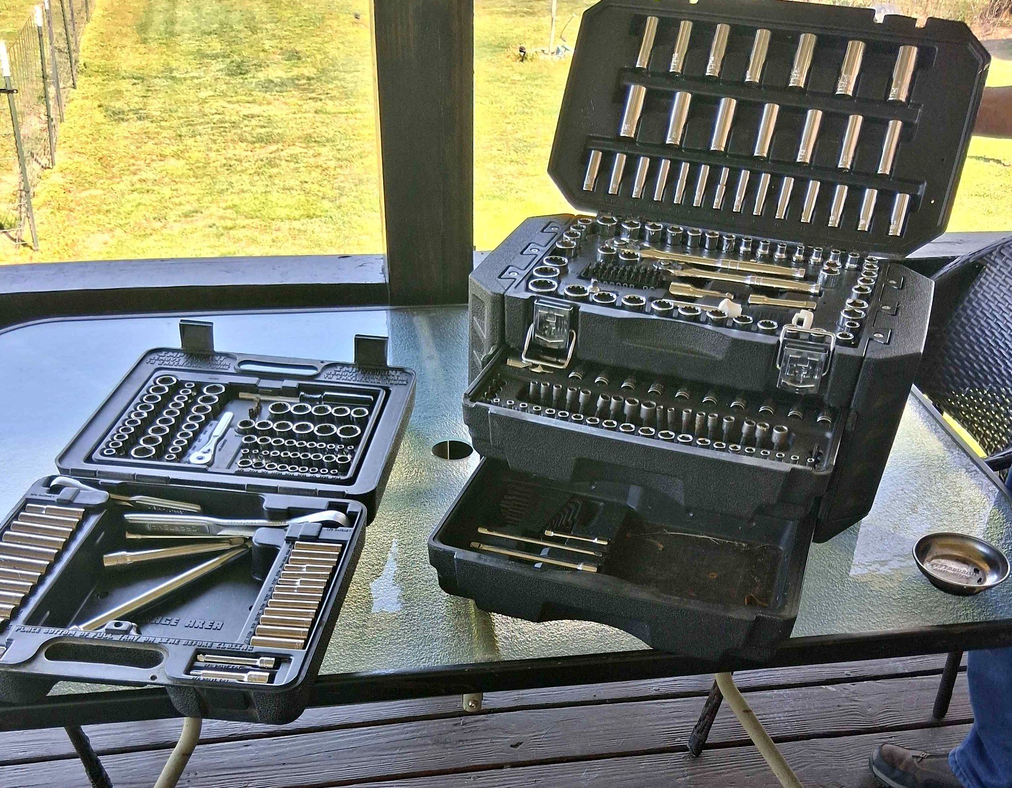 Big tool set is a Hart Small one is Craftsman - Hand Tools - Dunlap ...