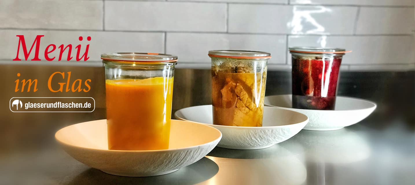 Ganze Menüs im Glas vorbereiten! Schon probiert? Jetzt ist der beste Zeitpunkt! WECK Gläser haben wir gerade deutlich reduziert bei www. glaeserundflaschen.de und noch fast sieben Wochen bis Weihnachten… https://www.glaeserundflaschen.de/aktion/weck
