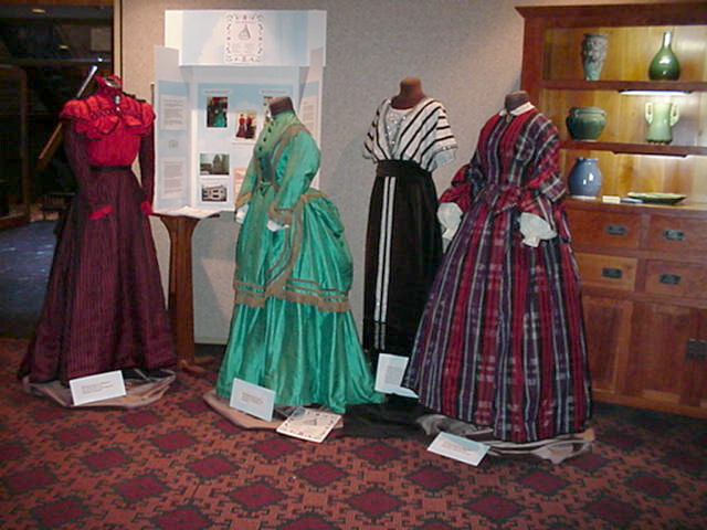 Past - This was a display of reproduction clothing that I had done for ...