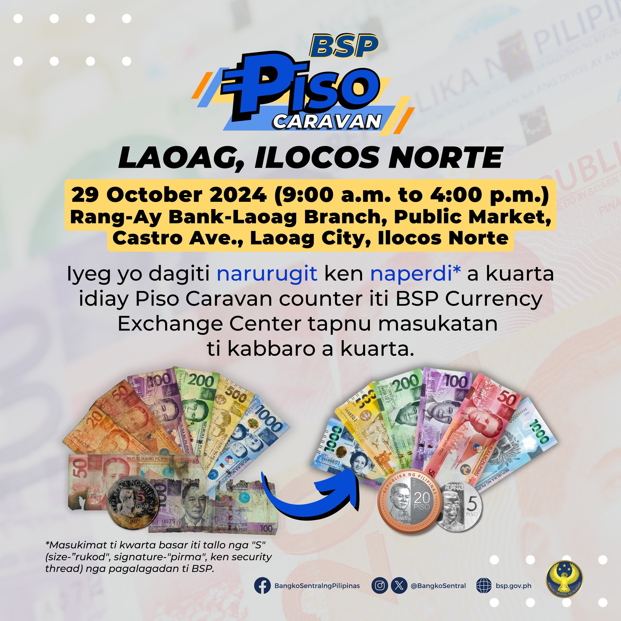BSP PISO CARAVAN GOES TO... - Bangko Sentral ng Pilipinas