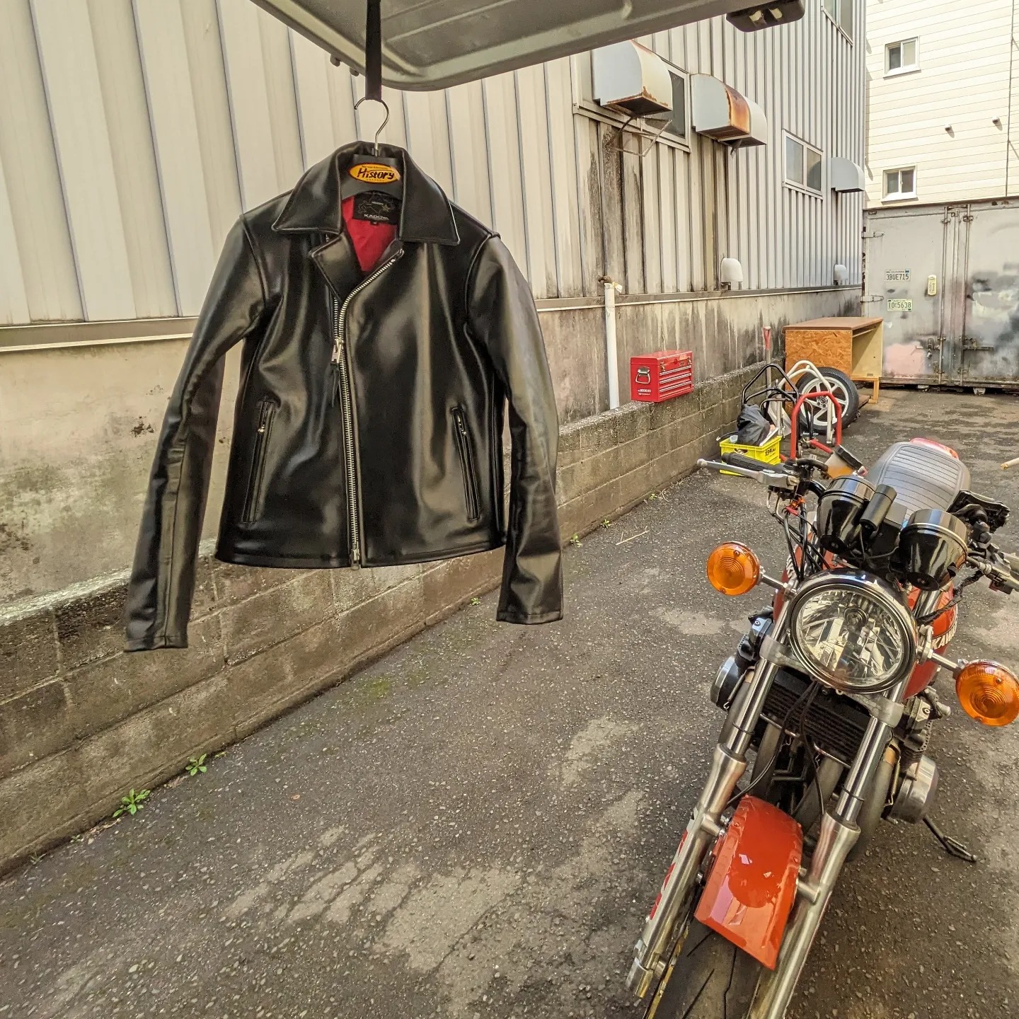 お待たせしました? History別注 TWR2-H2 限定ダブルライダース 入荷 