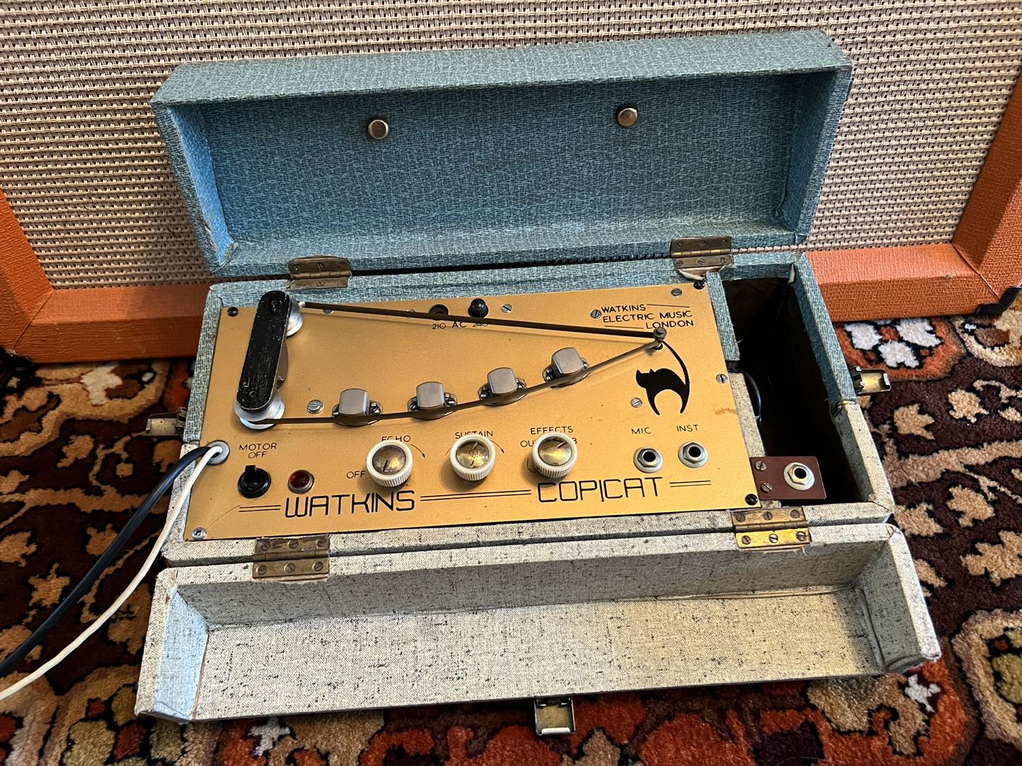 Watkins Copicat and Shadow music equipment