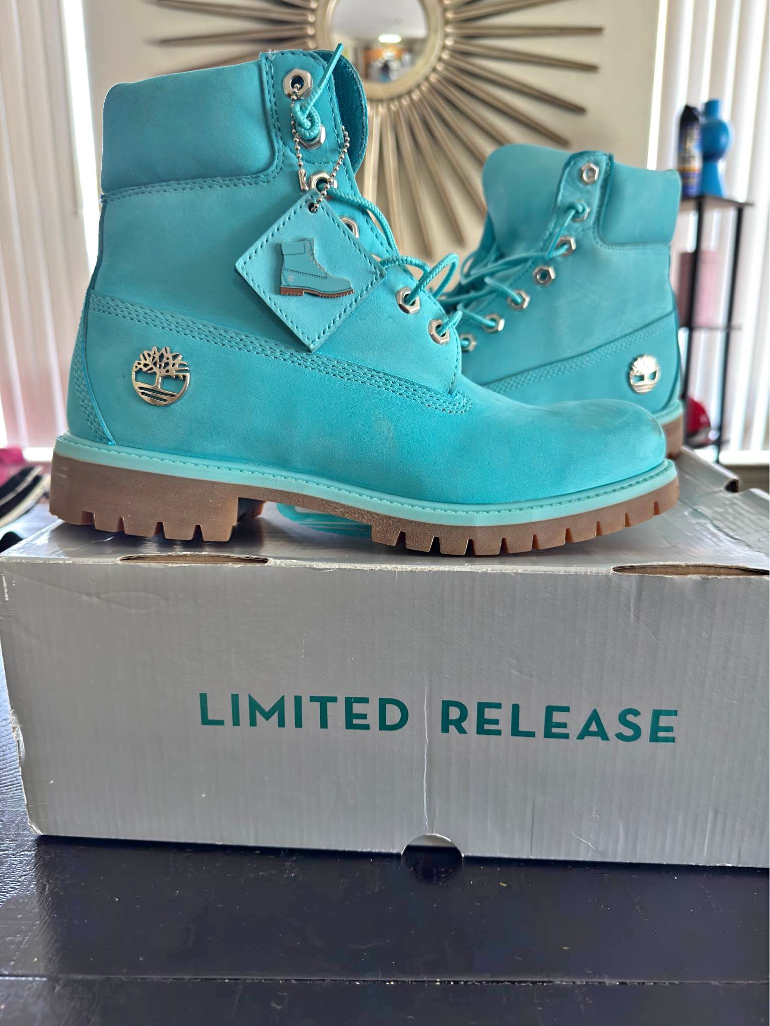 Tiffany Blue Timbs - Boots - Norfolk, Virginia | Facebook Marketplace ...