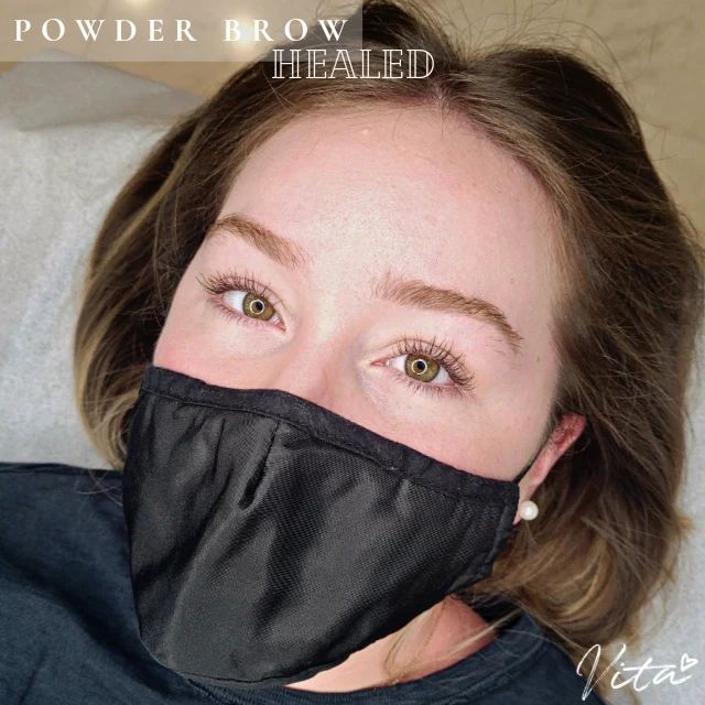 Invisible Ink Studio - Healed powder brows😍😍😍 See, not so scary, eh ...