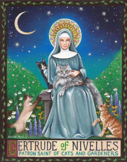 Driftless - St. Gertrude of Nivelles’ patronage was never made official ...
