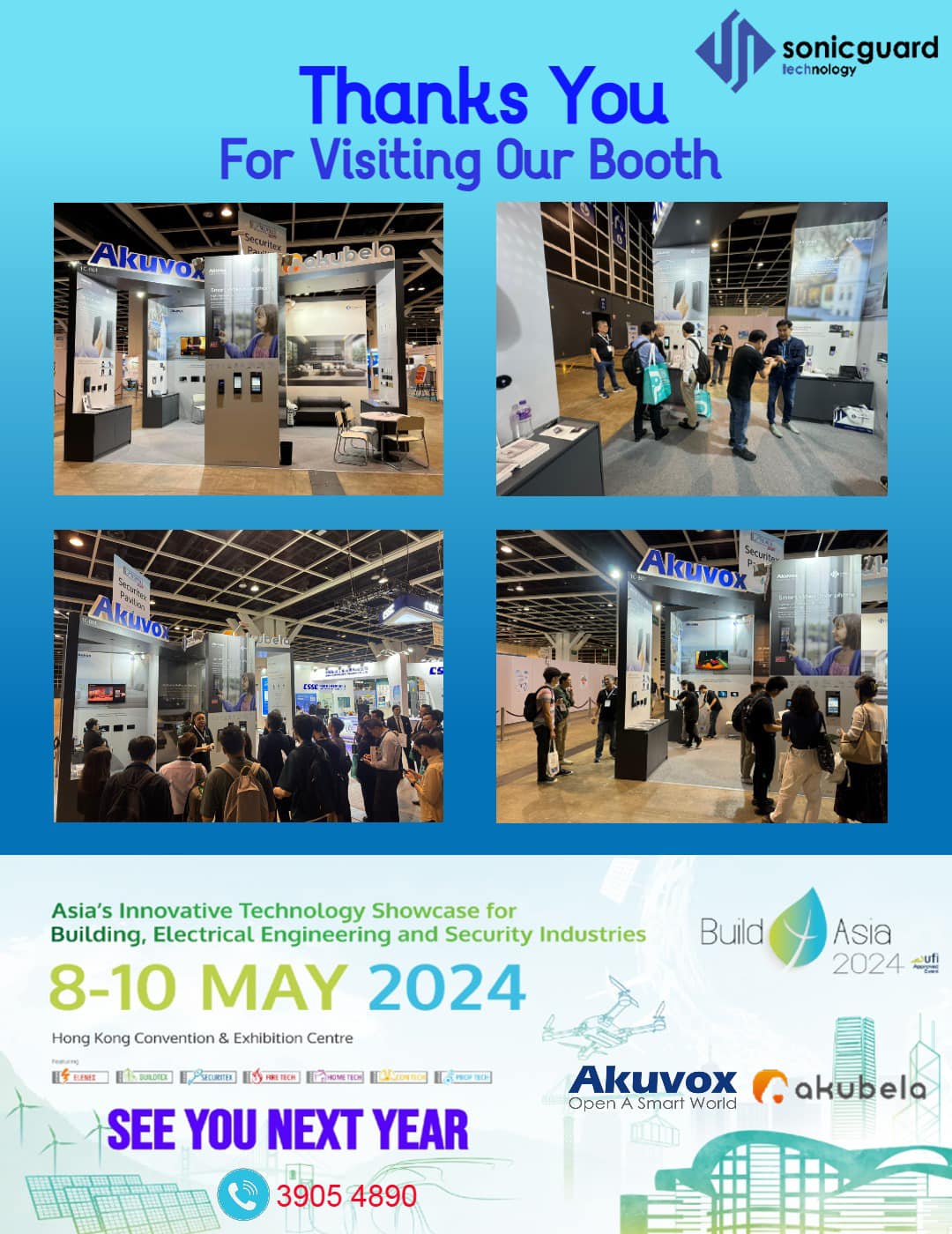 Sonic - Thank You for Visiting Our Booth at Build4Asia Exhibition 2024 ...