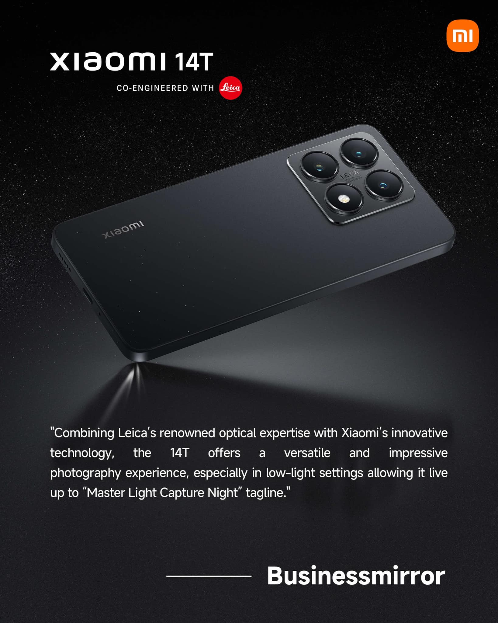 Meet the #Xiaomi14T, built for the bold and visionary. Co