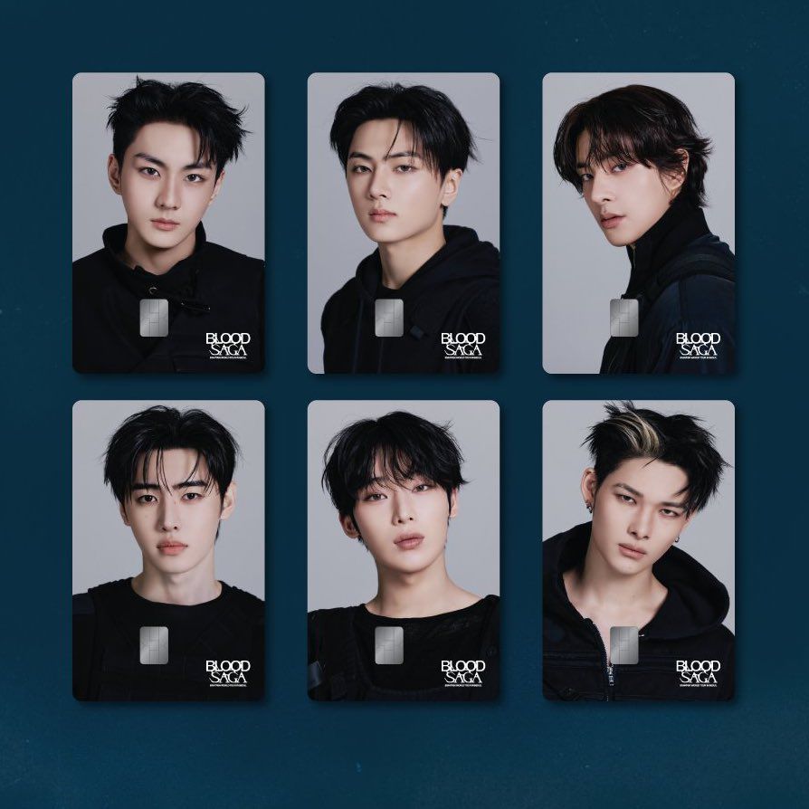 ENHYPEN BLOOD SAGA NAMANE CARDS 🃏 BLOOD SAL BLOOD A S SR BLOOD