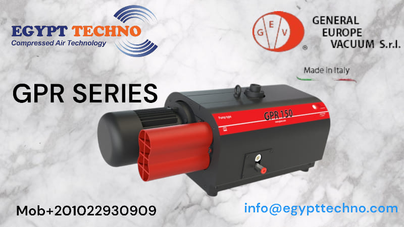Egypt - The compressors and cam vacuum pumps of the GPR series ...