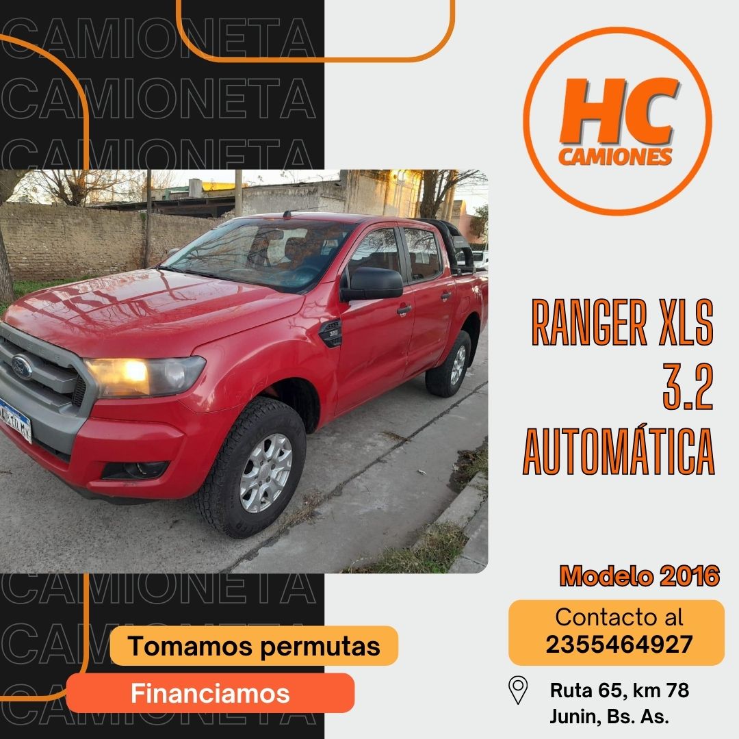 Hc camiones - ️ DISPONIBLE!! 🛻 • Marca: Ford • Modelo: Ranger Xls 3.2 ...